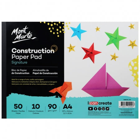 MM Construction Paper A4 50 sht. MSB0037