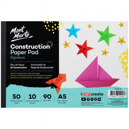 MM Construction Paper A5 50 sht MSB0038