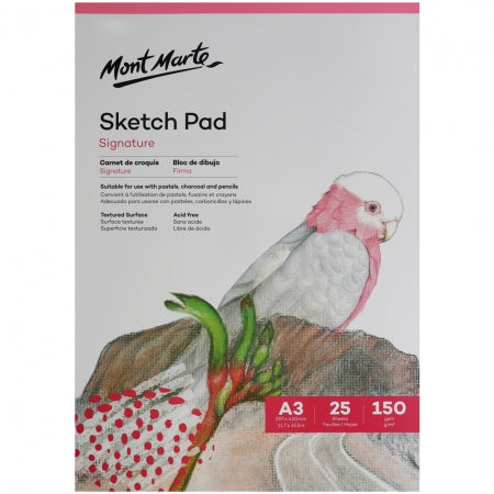 MM Sketch Pad 150gsm 25 sheet A3 MSB0054