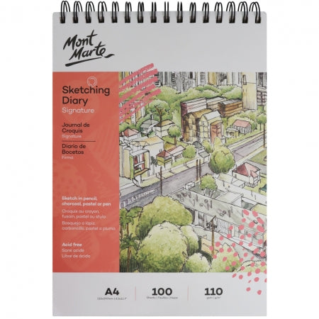 MM Jumbo Sketching Diary 100 Sht A4