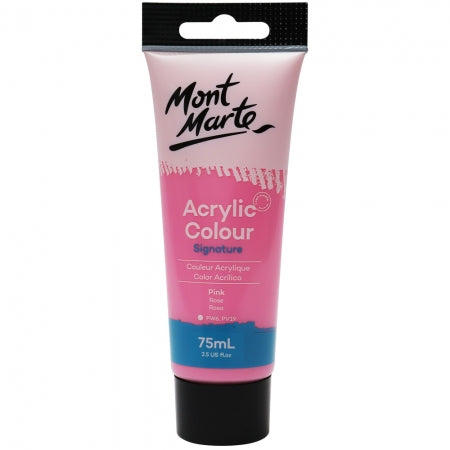 MM Acrylic Colour Paint 75ml - Pink . MSCH7508