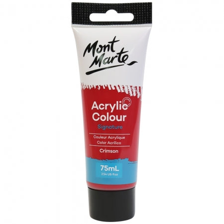 MM Acrylic Colour Paint 75ml - Crimson . MSCH7511