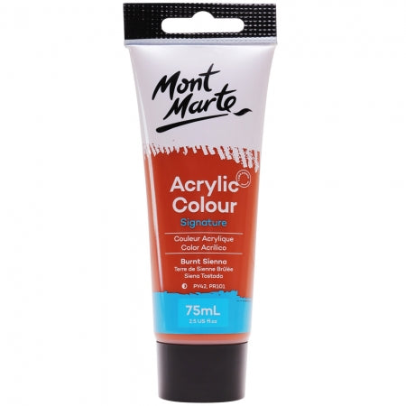 MM Acrylic Colour Paint 75ml - Burnt Sienna .MSCH7514