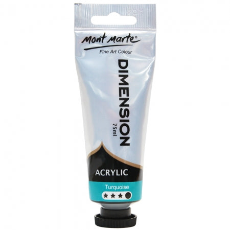 MM Dimension Acrylic 75mls - Turquoise PMDA0024