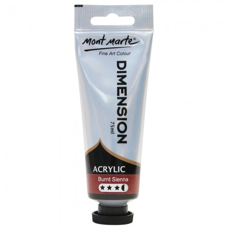 MM Dimension Acrylic 75mls - Burnt Sienna Item Code: