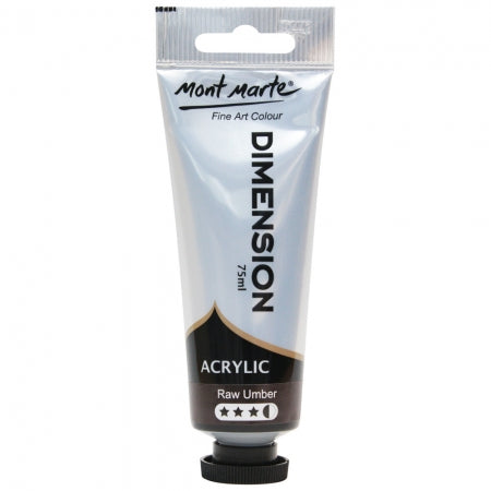 MM Dimension Acrylic 75mls - Raw Umber PMDA0037