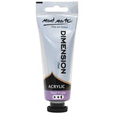 MM Dimension Acrylic 75mls - Pearl Purple PMDA0047