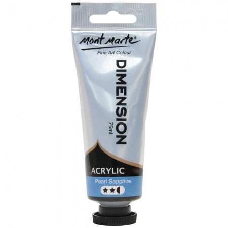 MM Dimension Acrylic 75mls - Pearl Sapphire PMDA0048