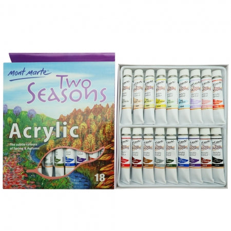 MM Two Seasons Acrylic 18pc x 12ml PMHS0002