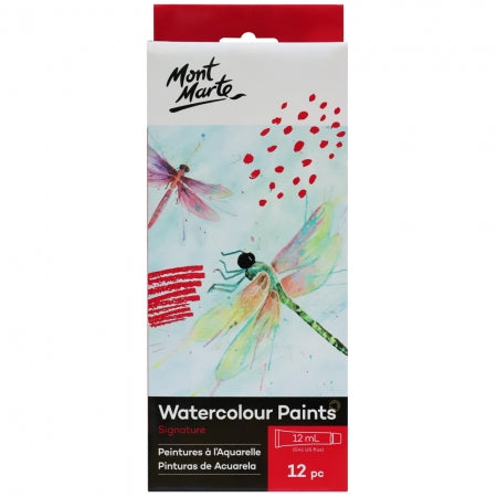 MM Watercolour Paint Set 12pc x 12ml PMHS0027