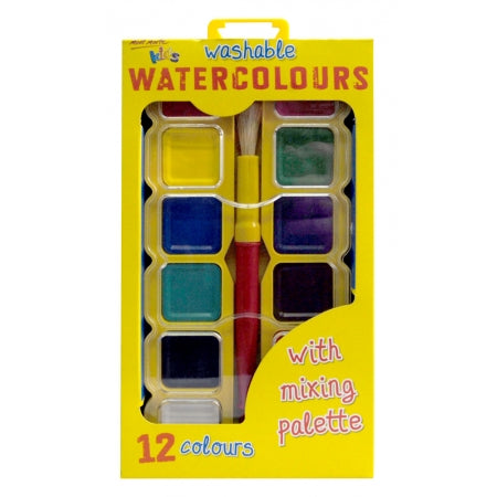 MM Kids Watercolour Block Set 14pc PMKC0009
