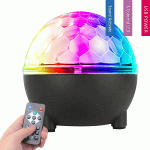 LED Crystal Ball Disco Light QL-1606