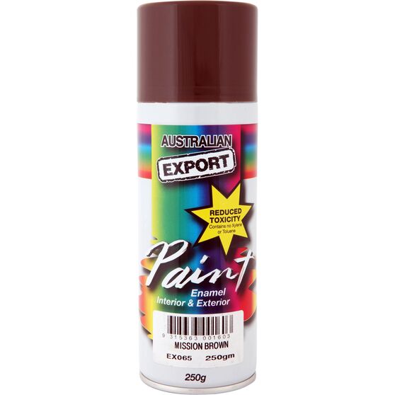 Export Aerosol Spray Paint - Enamel, Mission Brown, 250g EX065