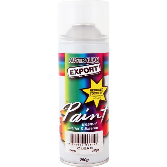 Export Aerosol Spray Paint - Enamel, Clear, 250g EX047