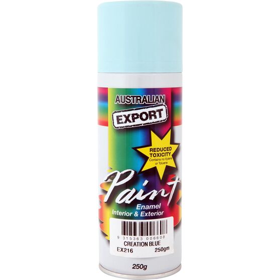 Export Aerosol Spray Paint - Enamel, Creation Blue, 250g EX216