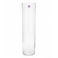 GLASS CYLINDER VASE 15X60CMH  GV5065-60