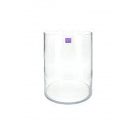 GLASS VASE CYLINDER - 20X25.5CMH  GV5226-25
