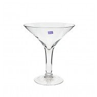 GLASS MARTINI VASE CLEAR 26CMH  GC448-26