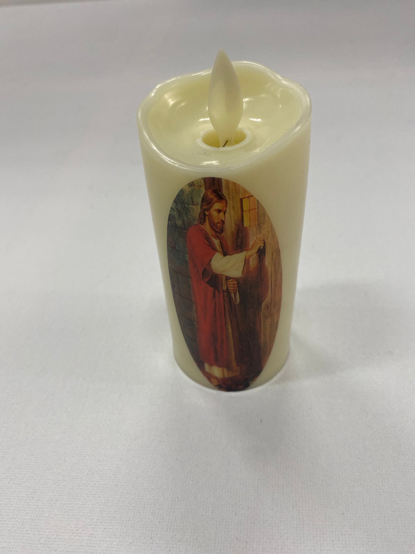 Candle Led Swing Church 5x11cm. 3339