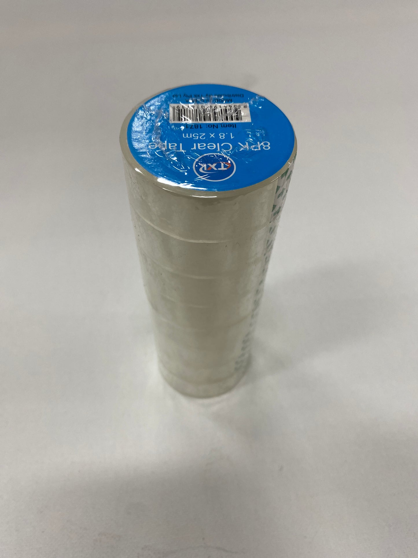 8pk clear Tape . 1871