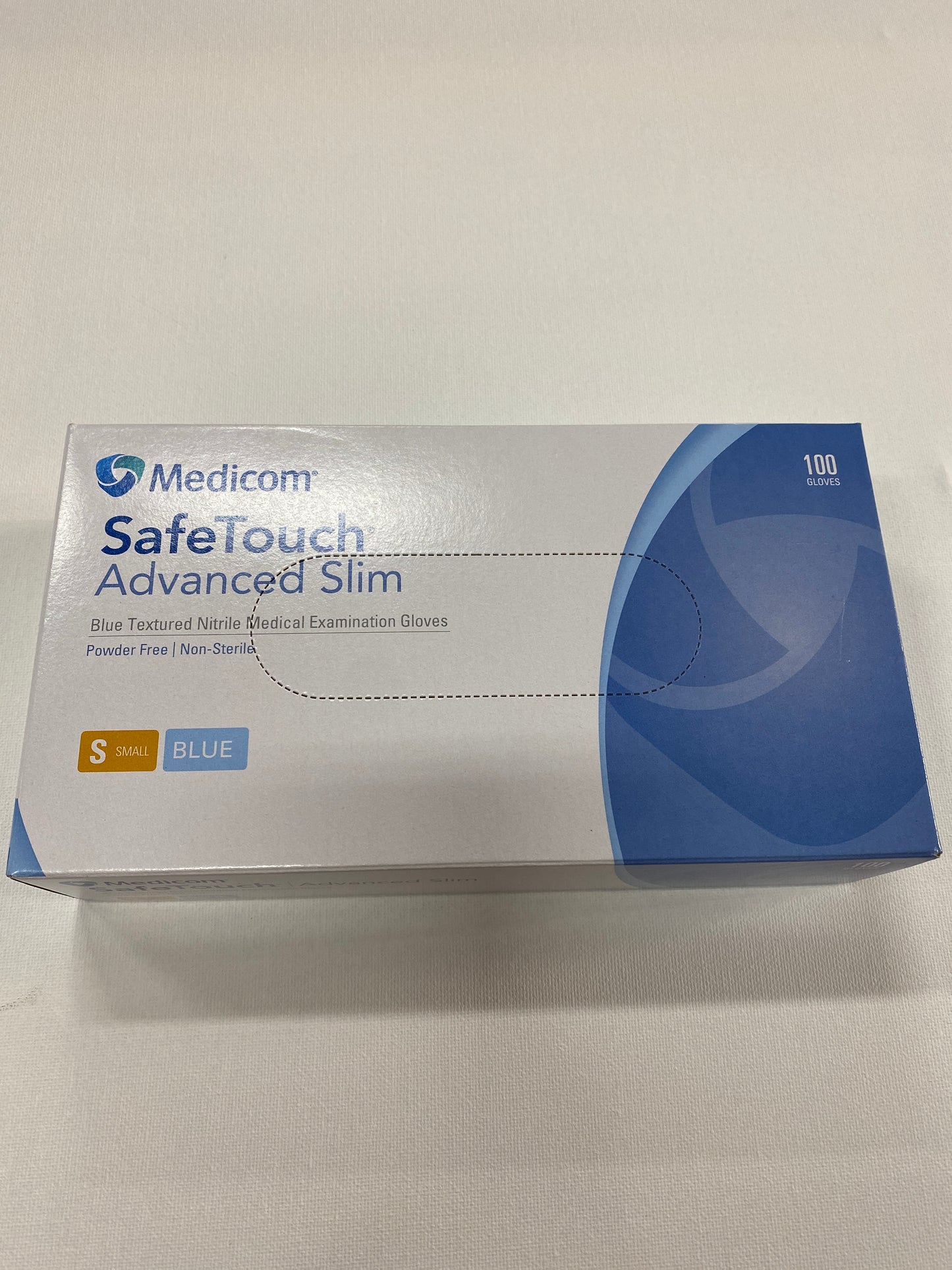100pcs Disposable Nitrile Medical Gloves Powder Free Medical Glove -SMALL. GNS-S