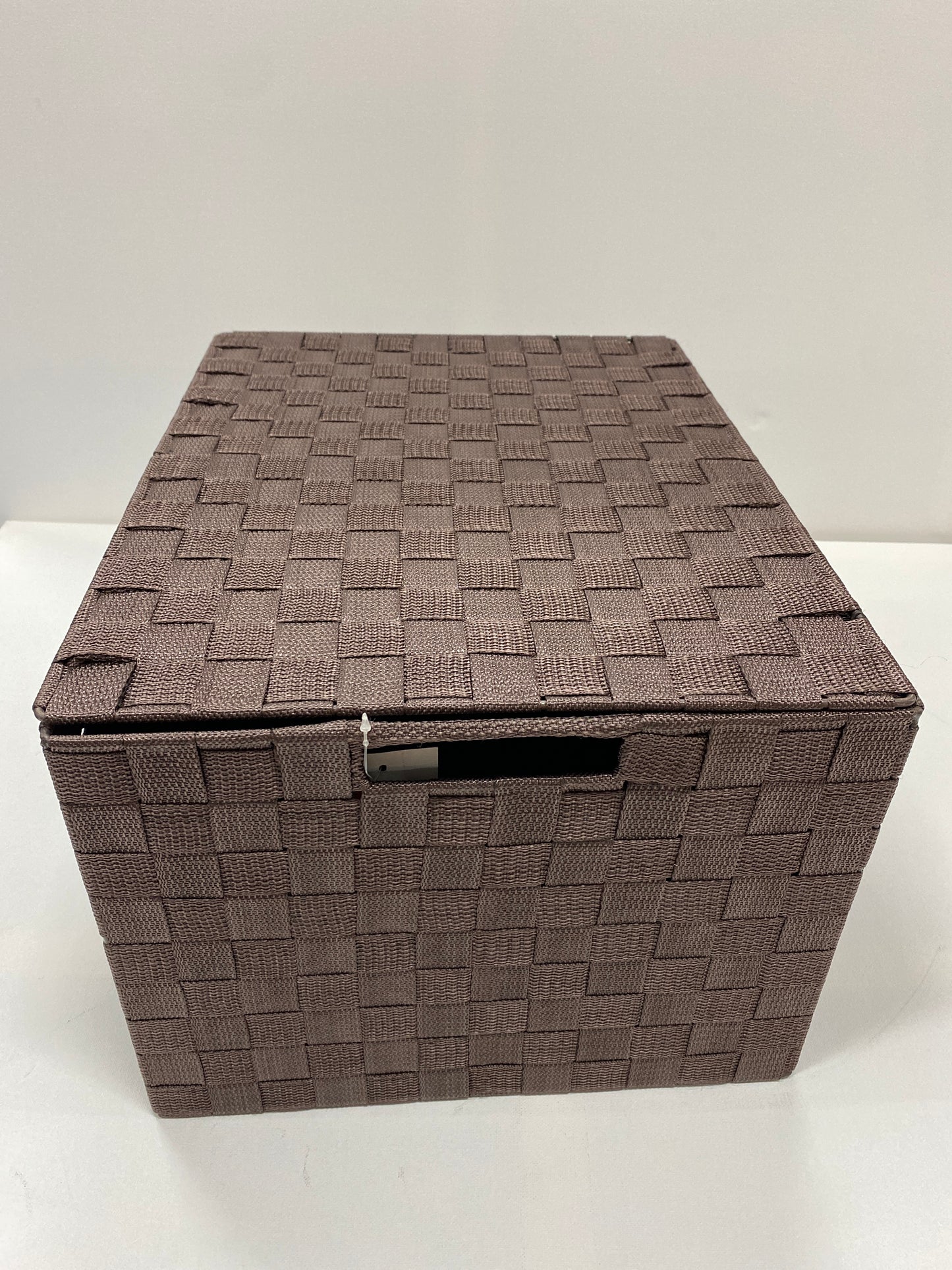 PP Hamper basket with cover Kya02B-brown/9