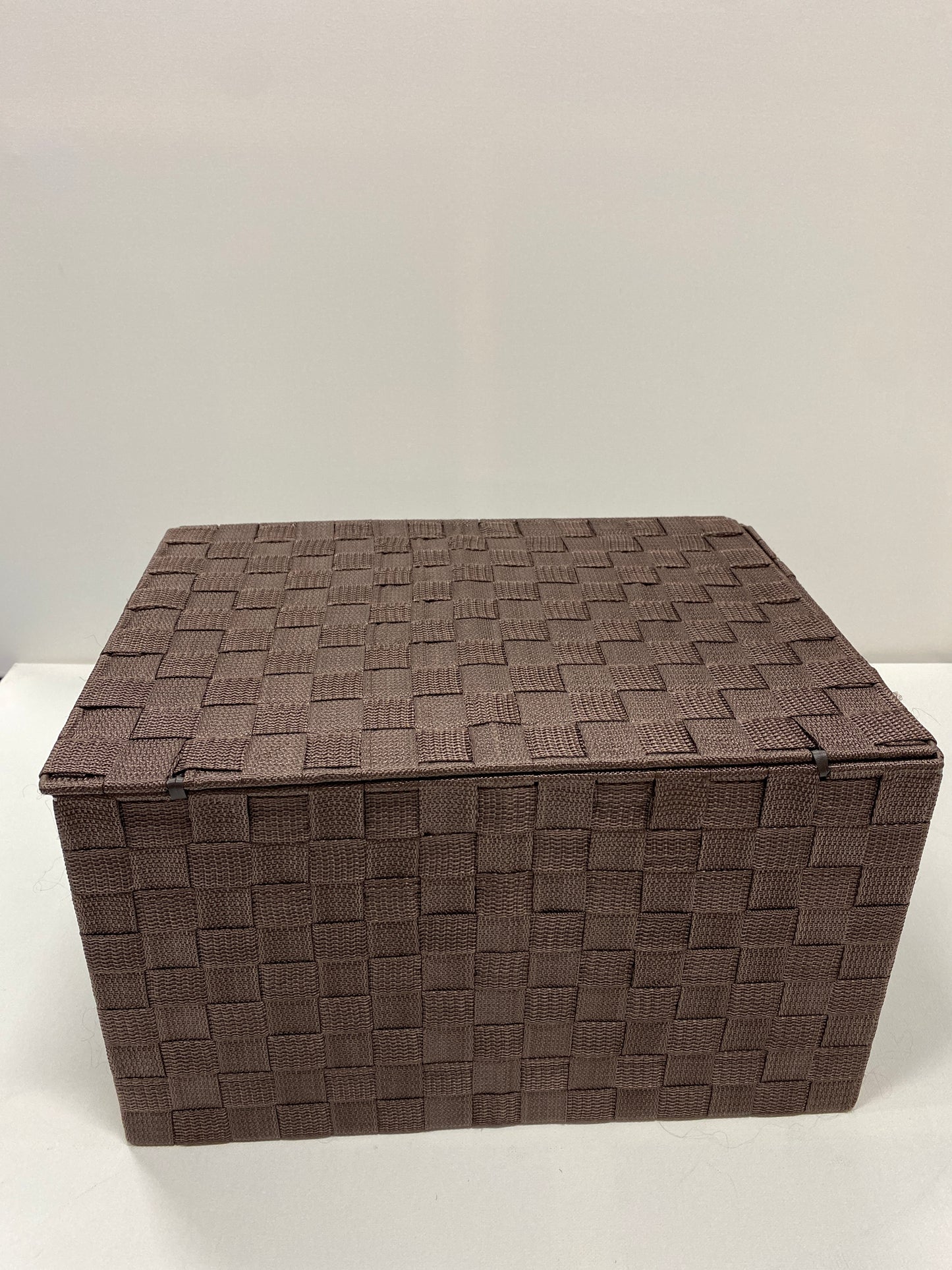PP Hamper basket with cover Kya02B-brown/7