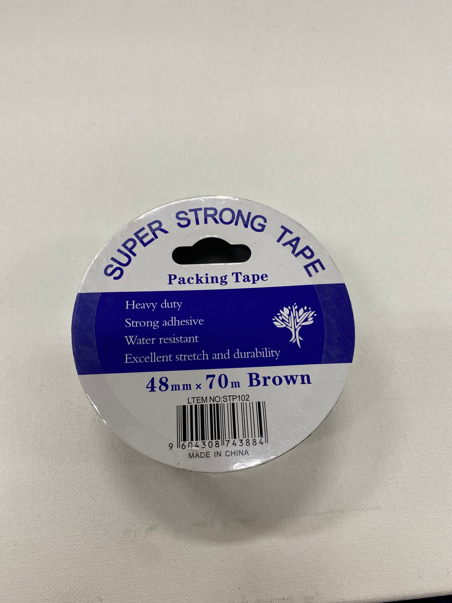 Brown packing tape . Stp102