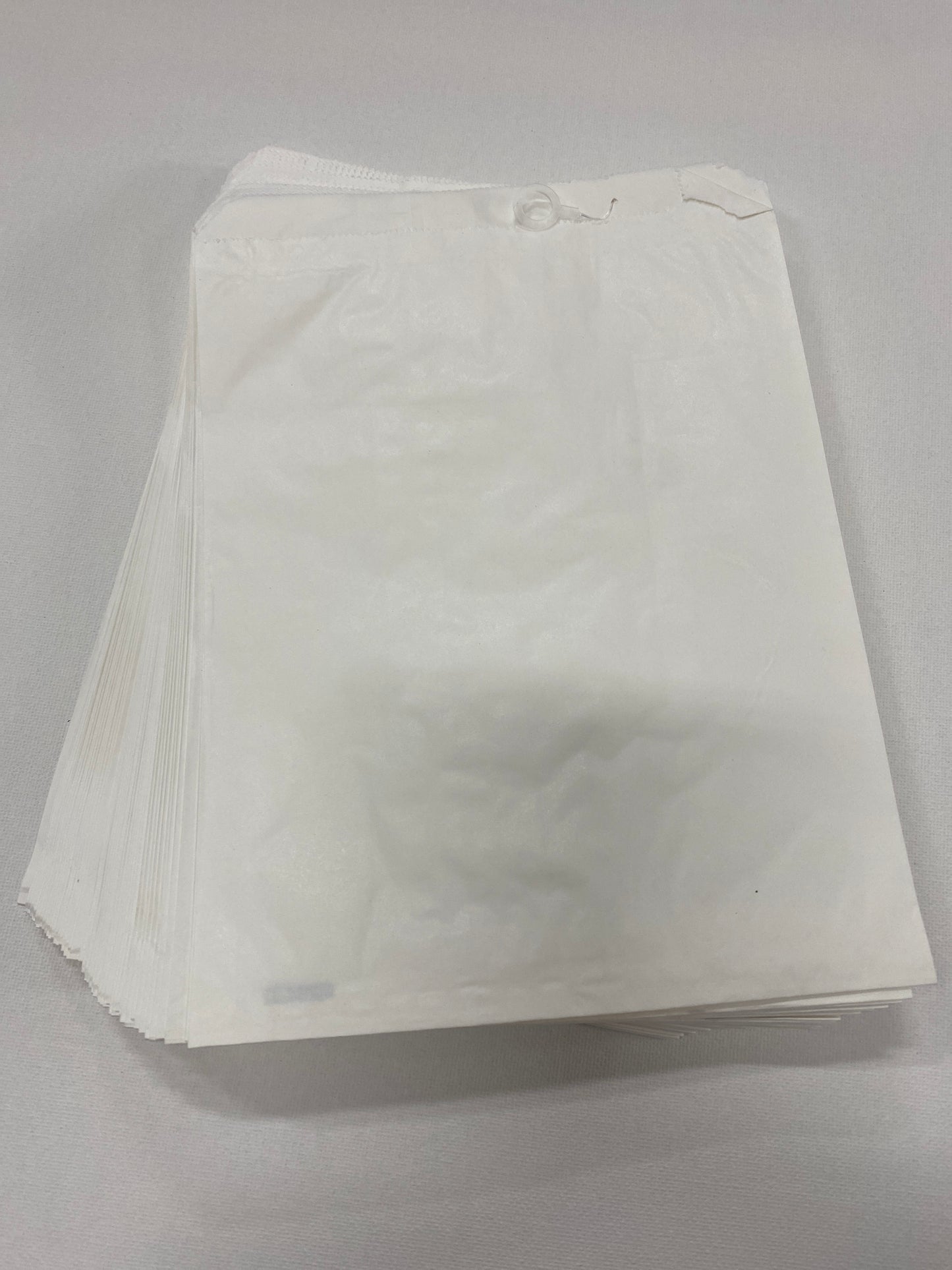 2 LONG GPL Greaseproof 2-PLY Paper Bags 50/pk (1754x245mm) -WHTE 2LGGPL-W