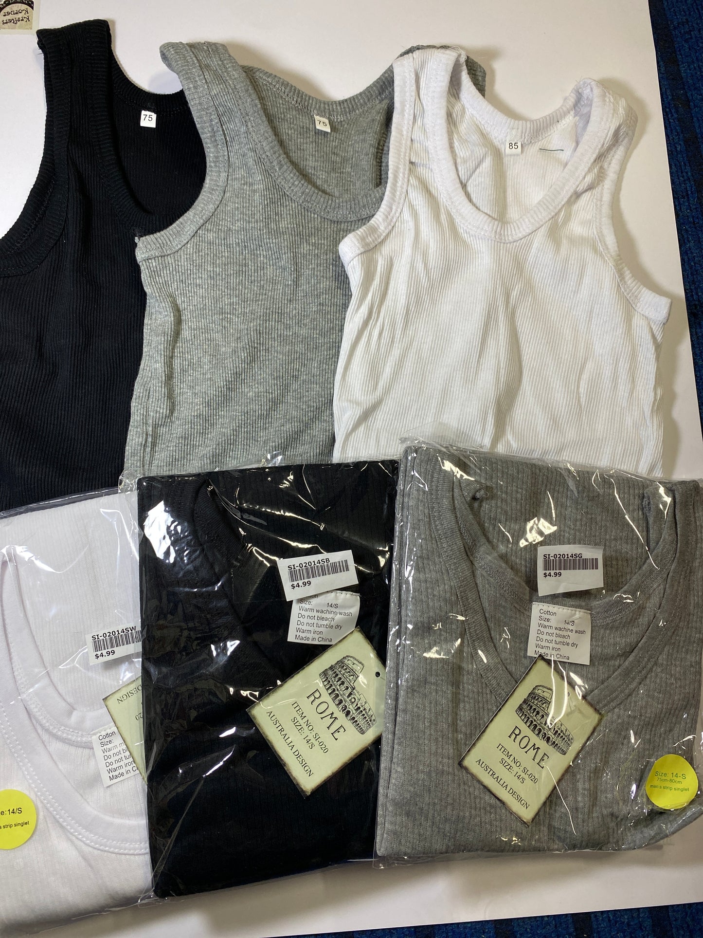 Men Stripping Singlet sI-020