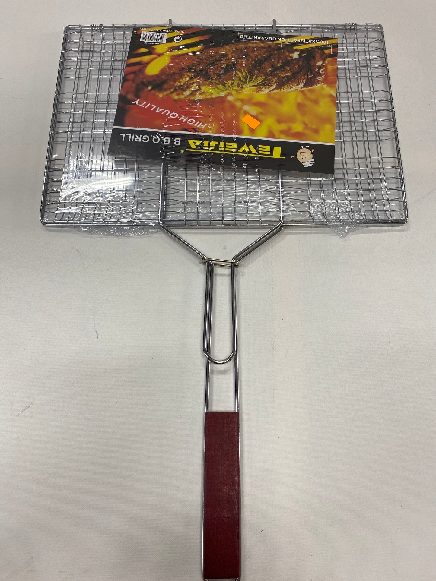 Steel BBQ Grill net-large 70112