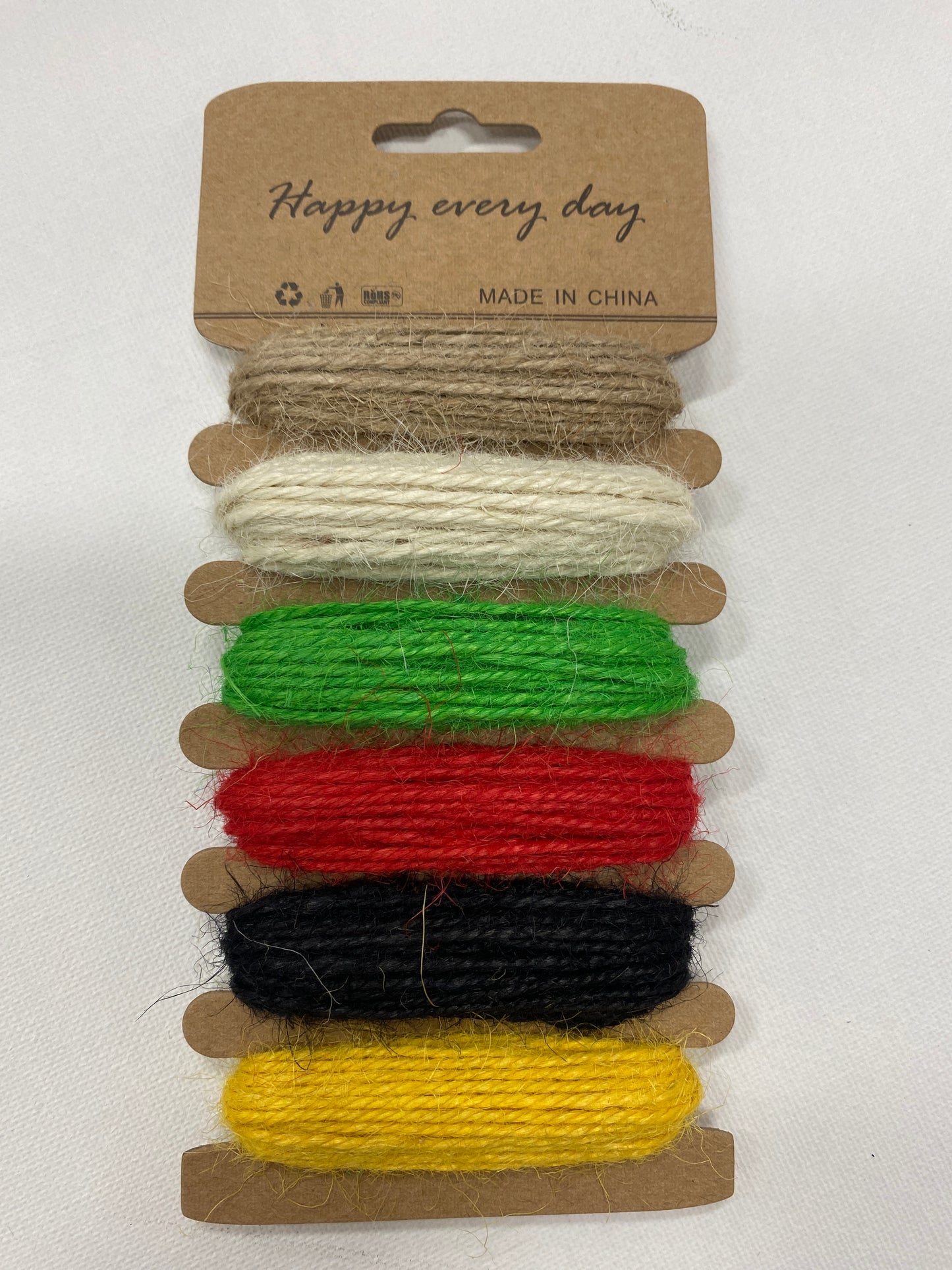 Hemp Rope -12 colour 3m. Cr-06