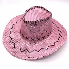 Deluxe Sequin Cowboy Hat-PINK (21569-04)