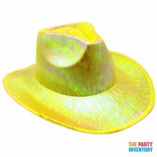 Metallic Cowboy Hat-YELLOW (21570-07)