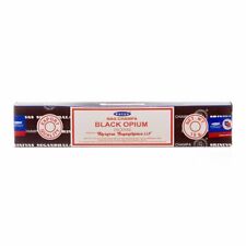 Satya Black Opium Incense Sticks - 15g PACK