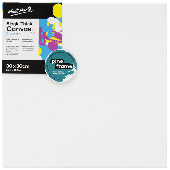 MM Discovery Canvas Single Thick 30x30cm. CDDS3030