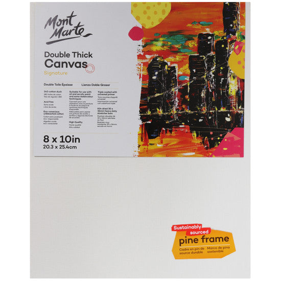 MM Signature Canvas Pine Frame D.T. 20.3x25.4cm  CSDT2025
