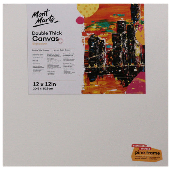 MM Signature Canvas Pine Frame D.T. 30.5x30.5cm. CSDT3030