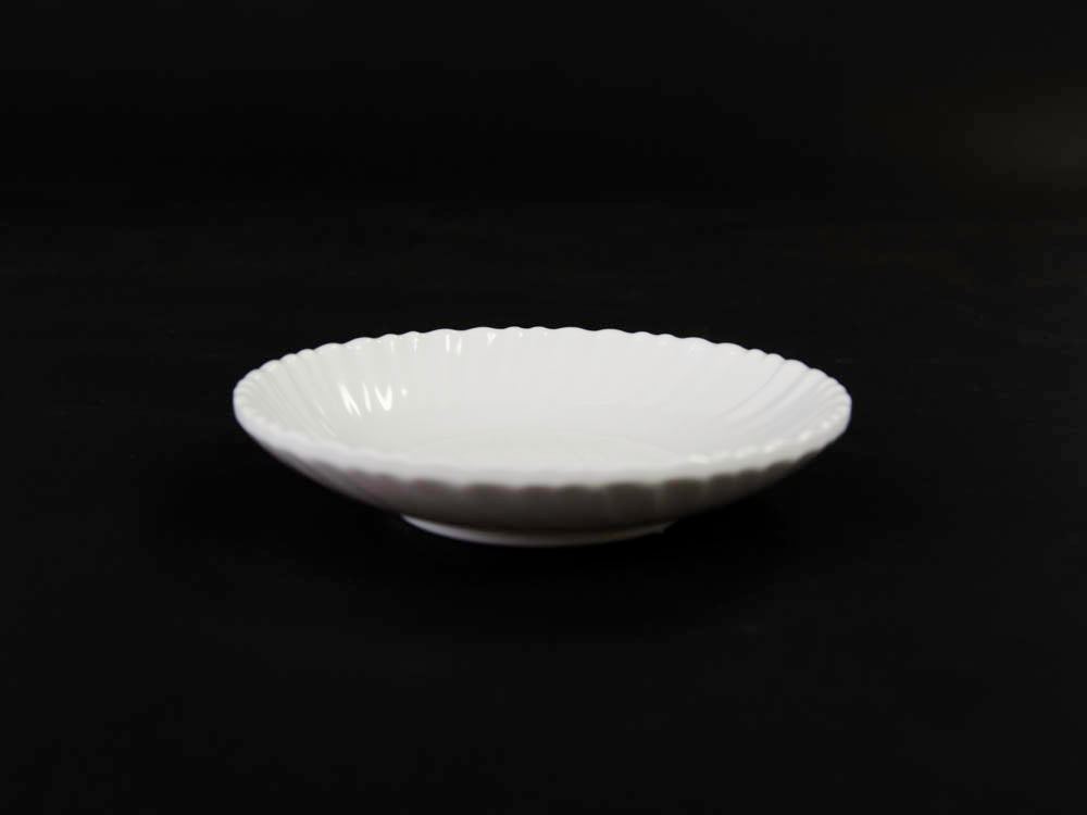 WHITE 4'' SAUCE DISH   MEL107