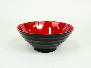 RED AND BLACK 8.7 CONICAL BOWL  MEL116