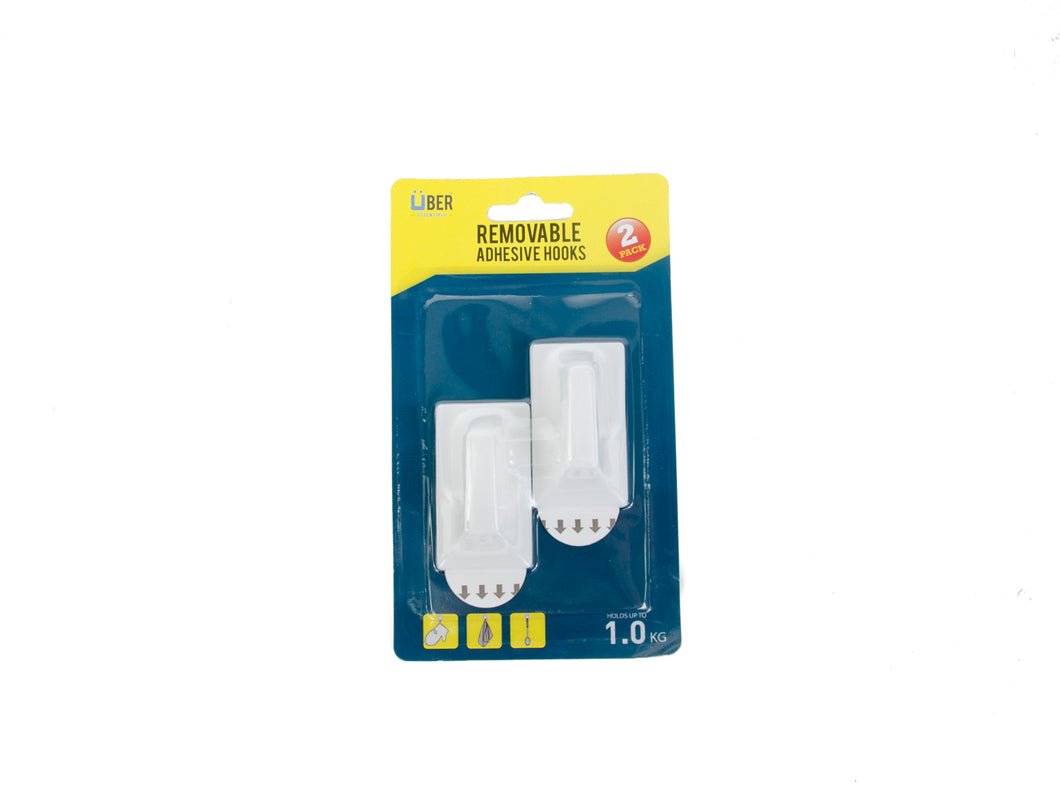 P/2 REMOVABLE ADHESIVE HOOKS  HDW1468.