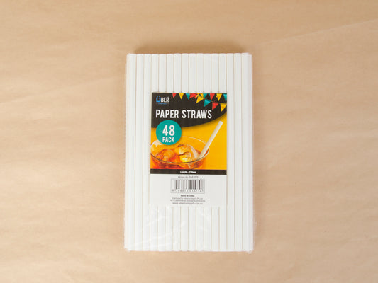 P/48 PAPER STRAWS 210MM   PAR1575.