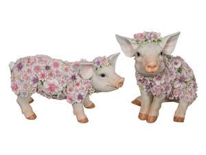 30/35CM FLORAL CUTE PIGLET .PIGFLOS