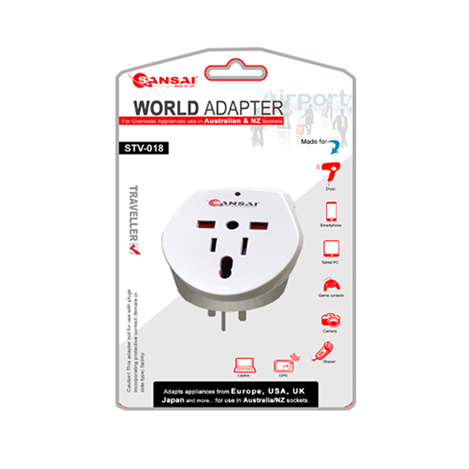 Universal Travel Adaptor  STV-018