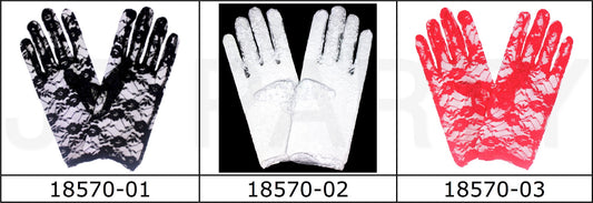 Lace Gloves (Short) (18570)