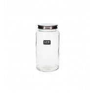 GLASSPICEJAR W/METALLID800ML17CMH  GJ60436