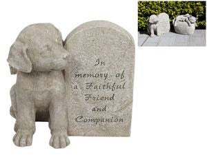 21CM DOG MEMORIAL.DOGMEMLT