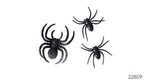 Plastic Spiders 3PK (22809)