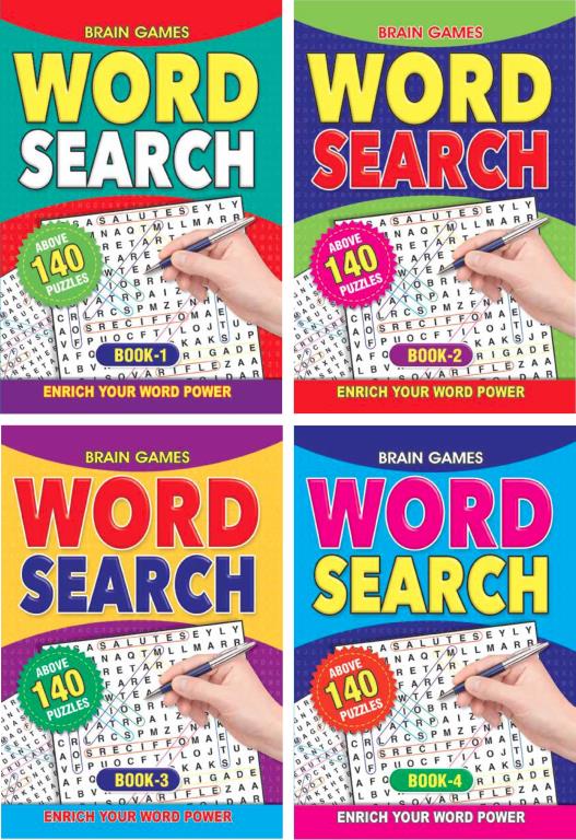 Wordsearch Puzzle Books-A5 Size  DUR5084