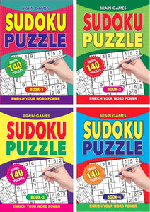 Sudoku Puzzle Books-A5 Size  DUR5086